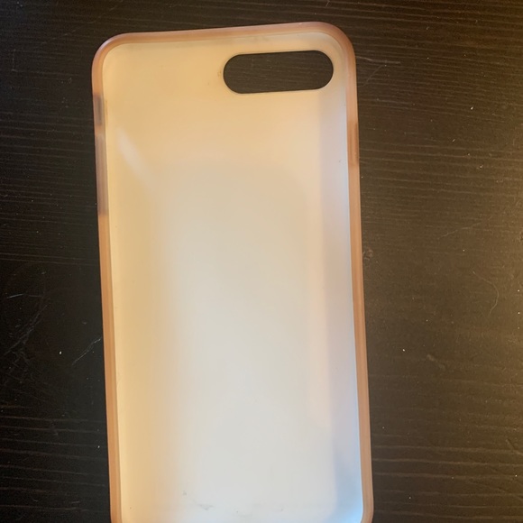 White and Gold Marble iPhone 6 Plus Case - Picture 2 of 2